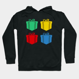 Colorful gift boxes Hoodie